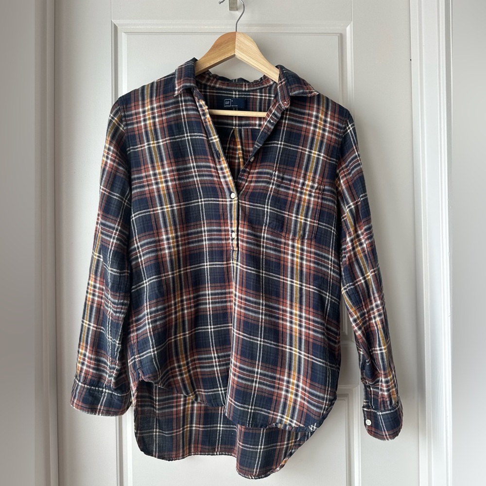 GAP Multicolor Plaid Shirt